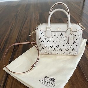 Coach Mini Bennett Laser Cut bag NWT